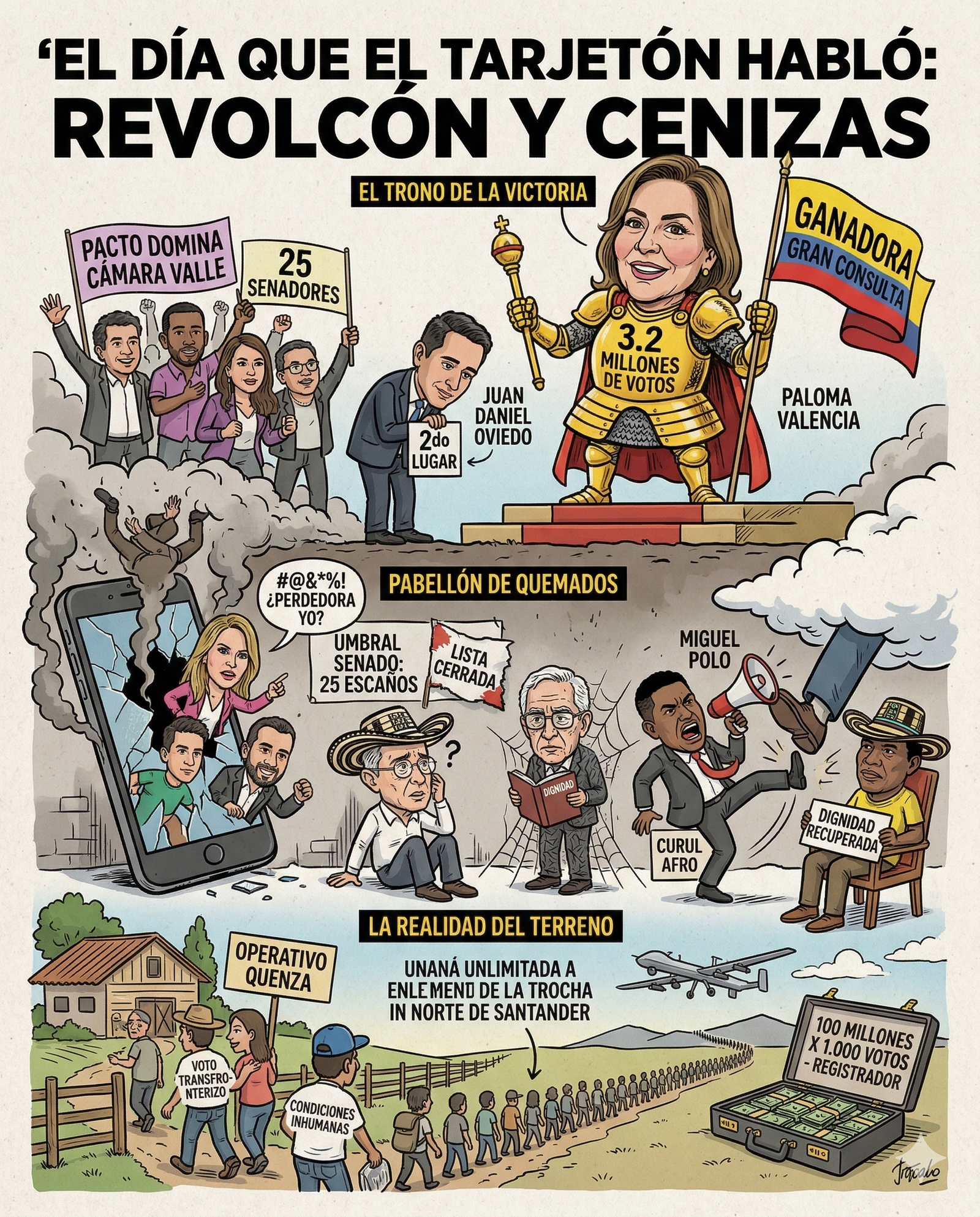 Así queda panorama político después de estas elecciones